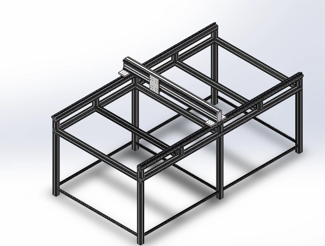 螺旋机架模型图