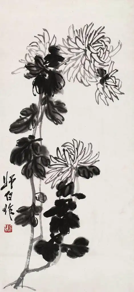 历代名家画菊