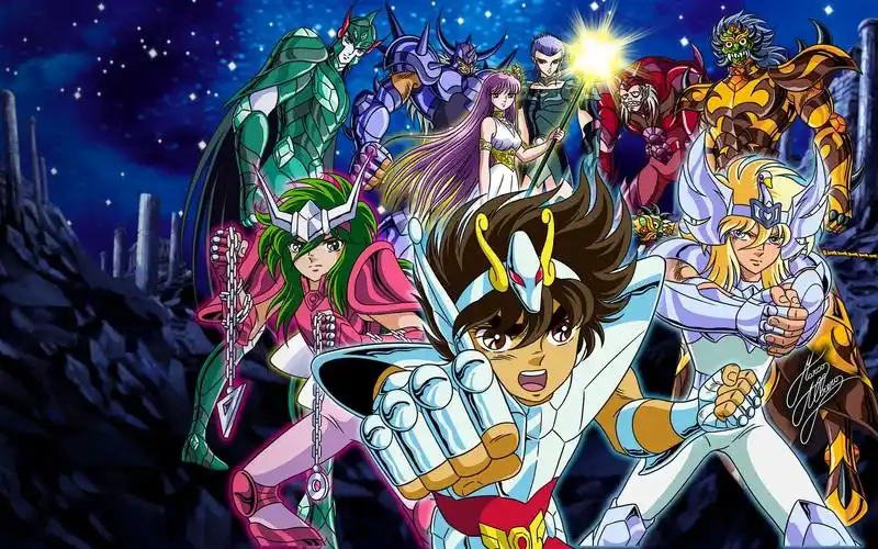 【4k修复】圣斗士星矢1986 粤语op