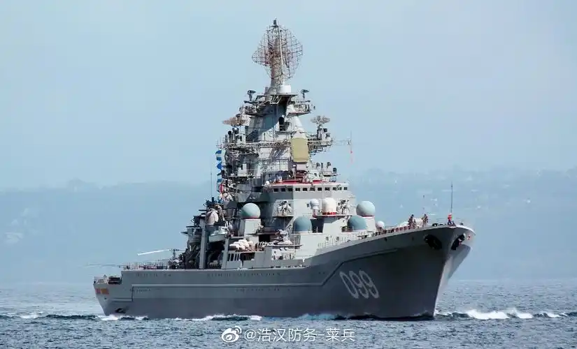 苏/俄海军1144型4号舰彼得大帝号核动力巡洋舰