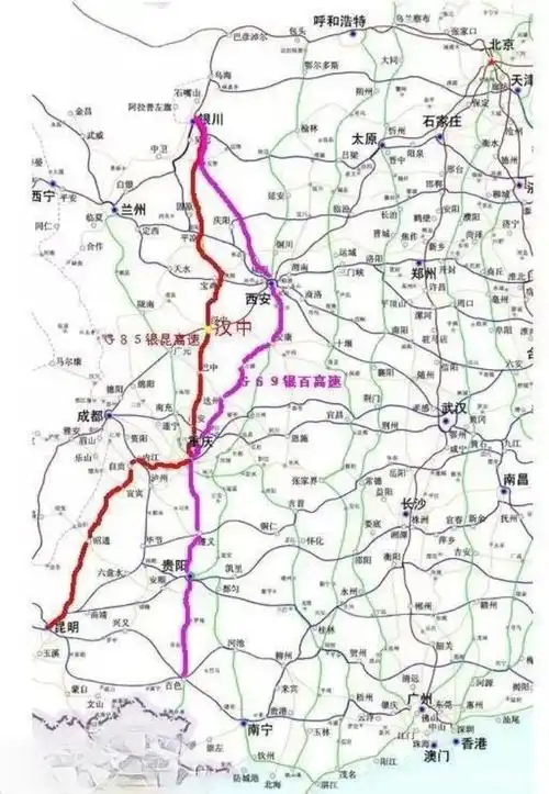 厉害啦,总长2300公里大动脉,银百高速有新进展
