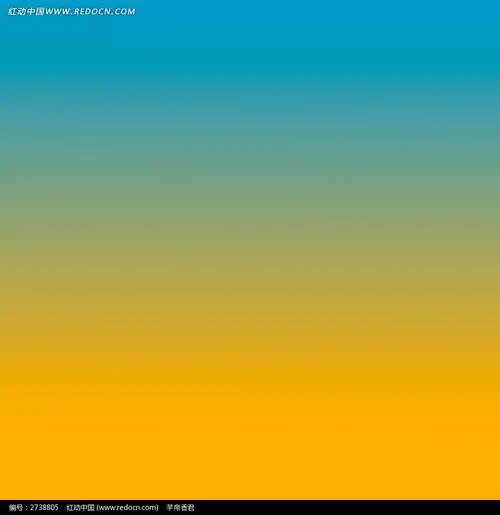 蓝黄渐变光晕淘宝主图背景