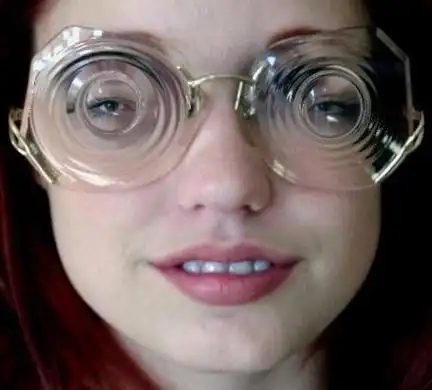 近视眼,那可就是300起度,上限更是不止,前几年说有个1000度视力的人