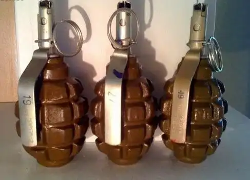 男子河里游泳踩到手榴弹 突然惊呼紧张不已