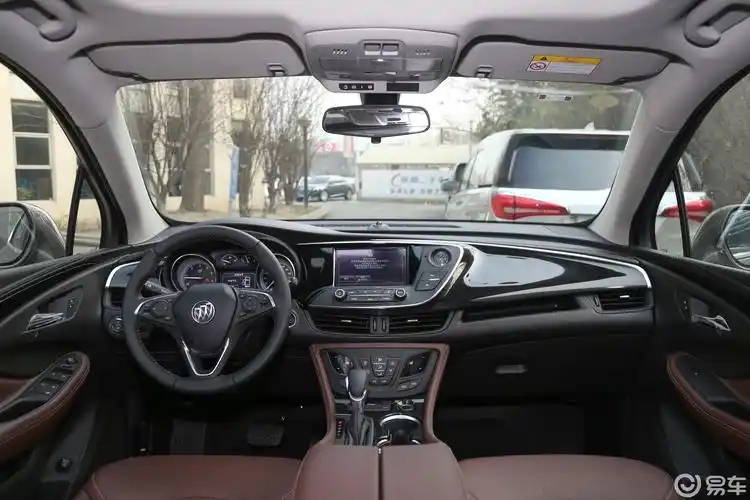 【昂科威2019款28t 手自一体 四驱 精英版 国v内饰全景正拍汽车图片