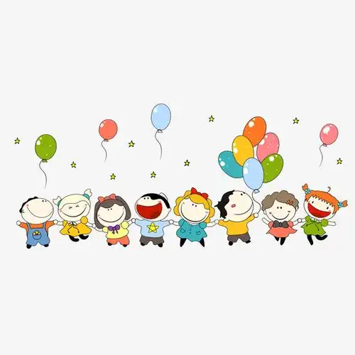 欢乐的儿童手拉手_高清png透明图片pic设计素材_墨鱼部落格