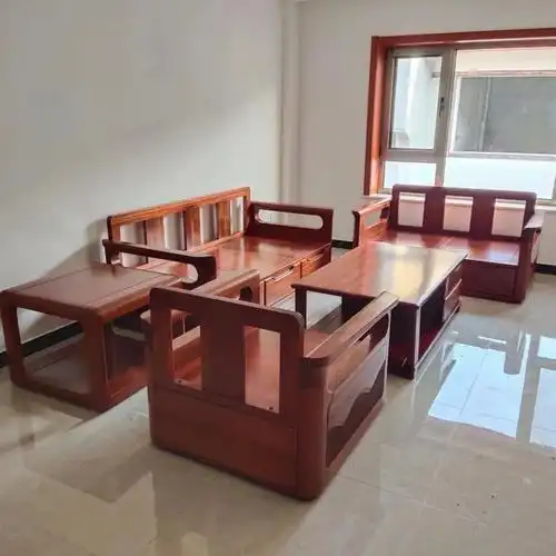 这里有个生活家  #原木风  #全屋实木定制  #金丝檀木  #实木家具