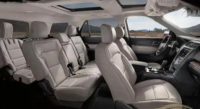 平行进口车:解读17款福特探险者 七座suv大空间