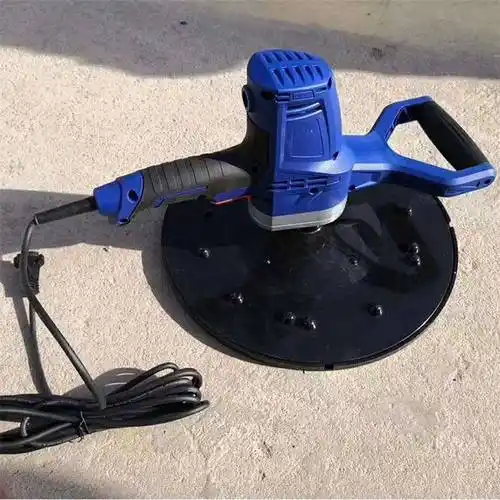 建筑工地电动抹灰机 手持电动磨平机 墙面磨光锂电抹墙机