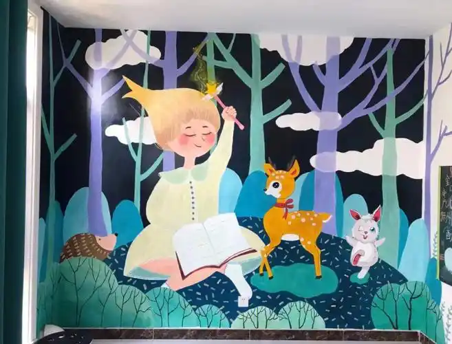 墙绘儿童房