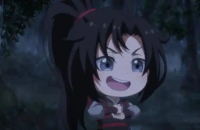 《魔道祖师q版》忘机羡羡可爱萌头