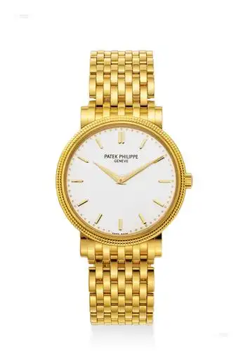 4807百达翡丽patekphilippecalatrava链带腕表