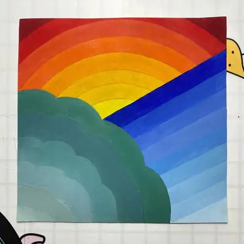 色彩构成综合推移色相推移