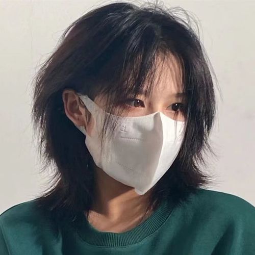 鲻鱼头假fa男短fa日系帅气女狼尾头逼真自然学生男士