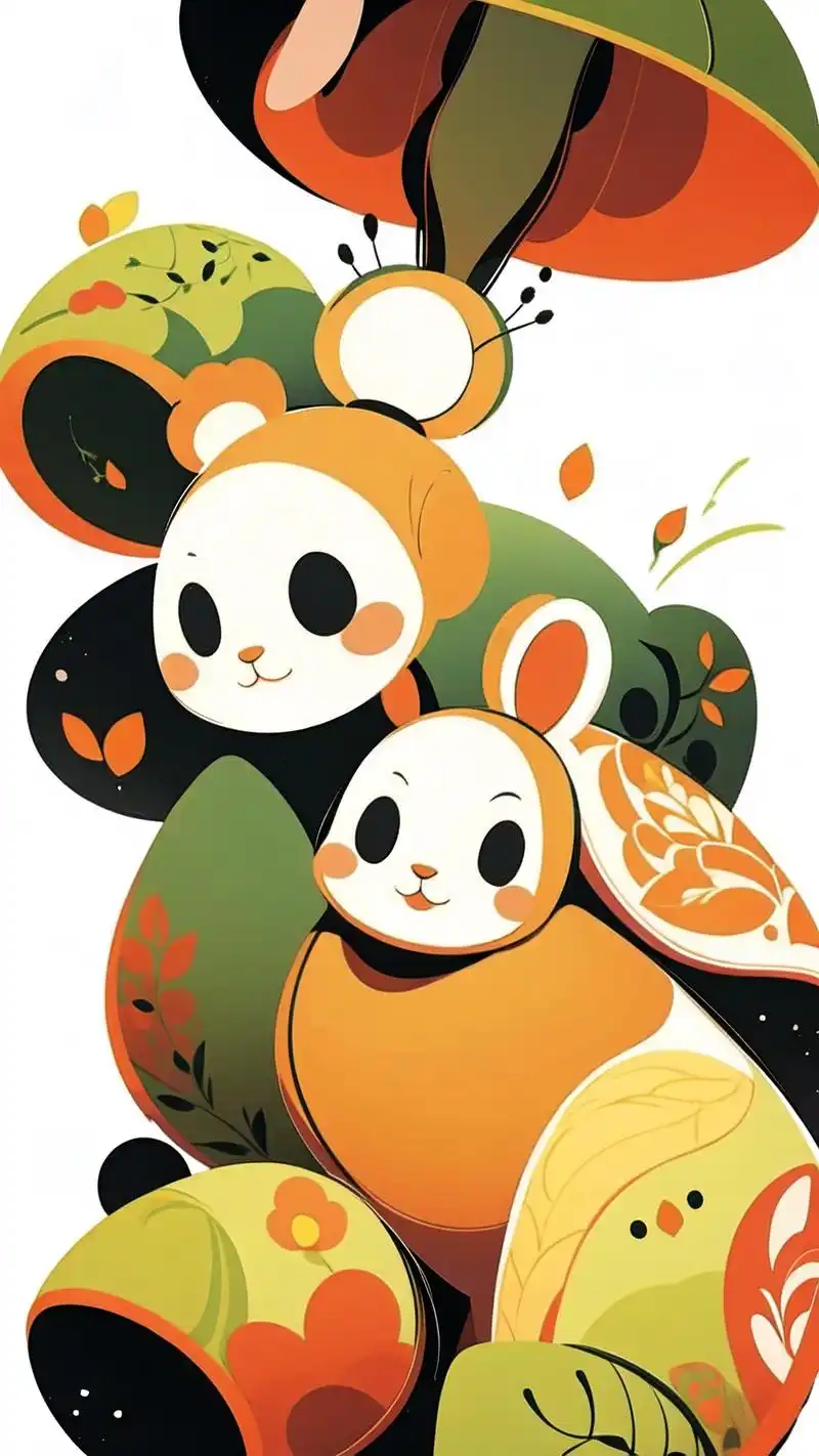 呆萌可爱的早安兔子壁纸来啦9298