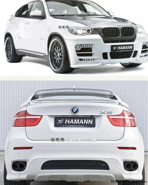 宝马x6排气管改装展示(图)