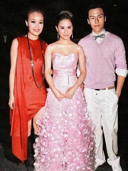 何超莲与吴克群合照(顶级名媛何超莲)(6)