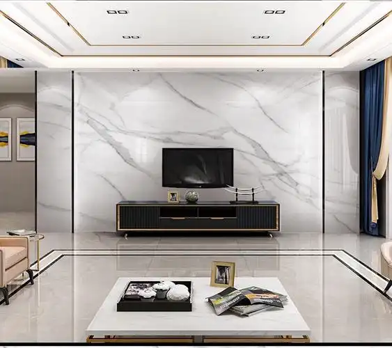 华夏风石材背景墙效果图展示