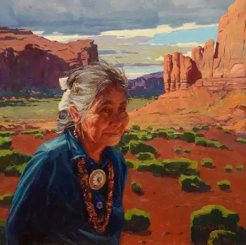 这对夫妻画家的作品,各有特点,也有"夫妻相"