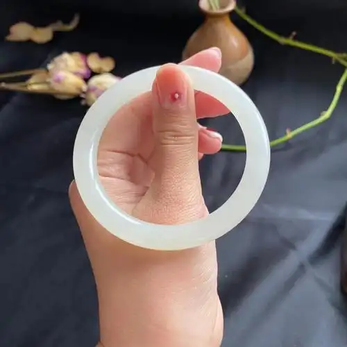 3克#和田玉手镯  #玉镯子