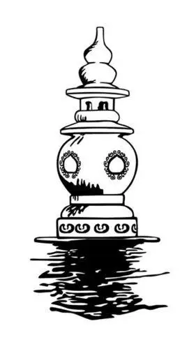 简笔画三潭印月儿童简笔画水中屋简笔画西湖风景简笔画儿童画第1页画