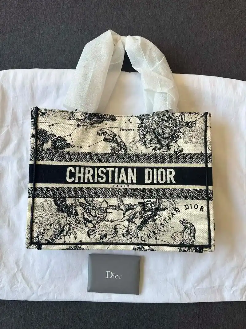 dior限量款十二星座系列中号托特包