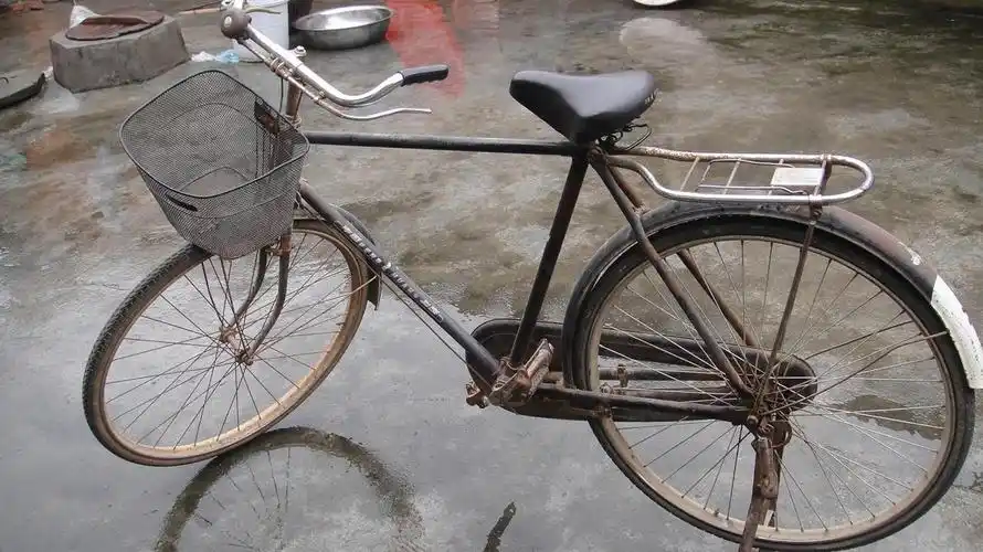 原创父亲的自行车