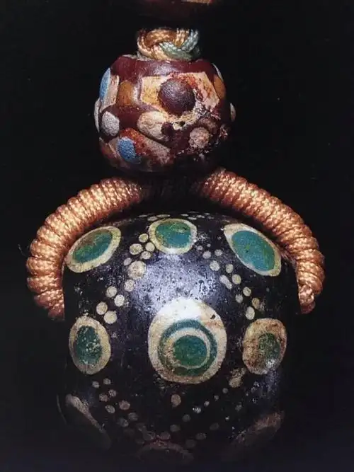 战国琉璃珠蜻蜓眼