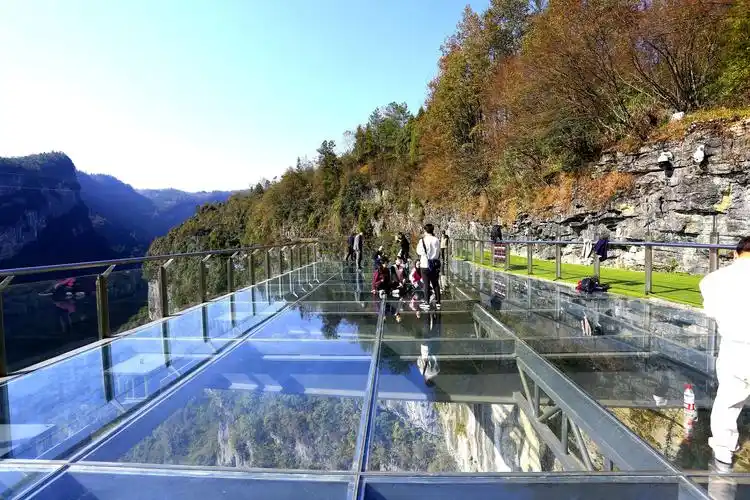 武隆景区玻璃栈桥