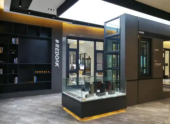 【震撼】红橡树净音门窗新展厅华丽绽放