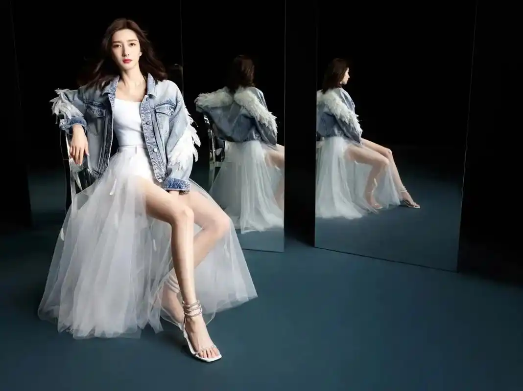 江疏影 大长腿,美美哒999999#明星 #美女 #完美身 - 抖音