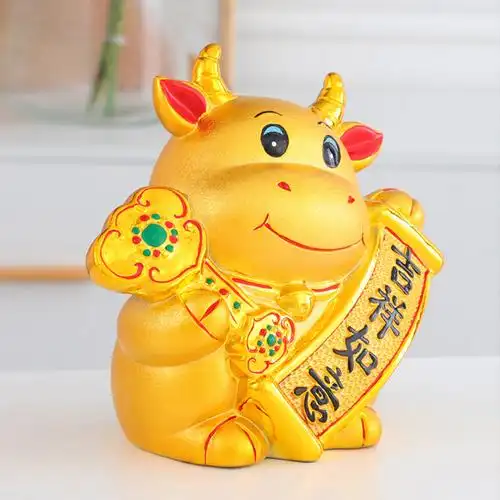 牛摆件家居摆设