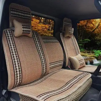 一汽解放轻卡虎vj6f夏天坐垫凌河东方之星红塔金铃公狮小货车座套