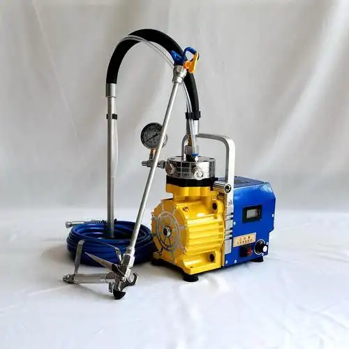 电动高压无气隔膜式喷涂机-小型家装乳胶漆内外墙涂料喷涂机百瑞达