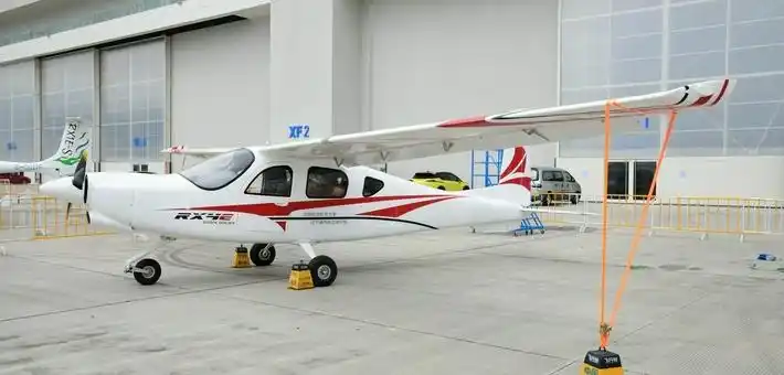 珠海航展上的小型飞机