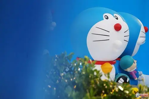 未来世界蓝胖子赏小叮当乐聚新天地