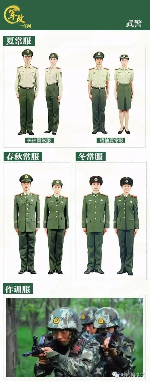 路遇"兵哥哥",你能说出他是解放军还是武警,是陆军还是空军,是哪个