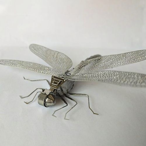 天智星高科技玩具昆虫3d立体金属拼图diy手工制作拼装模型成人小礼物