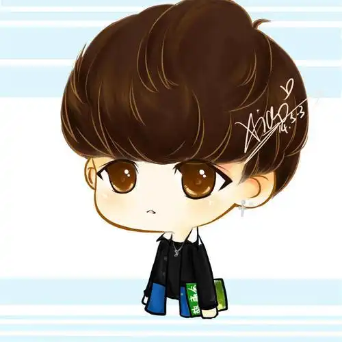 吴亦凡头像卡通