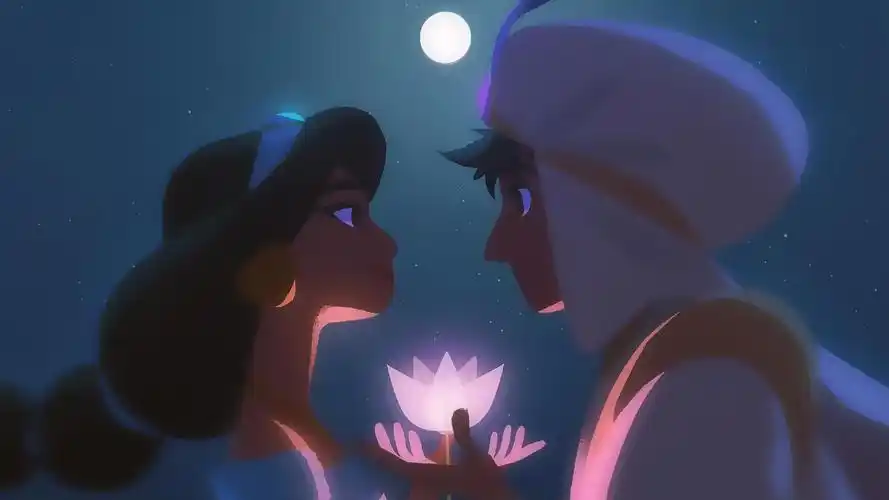 很火的迪士尼公主背景图