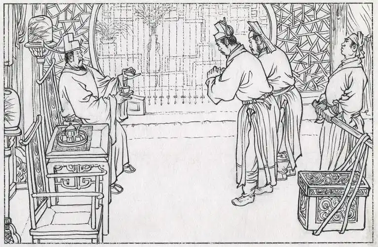 张炳坤连环画和插图原稿选