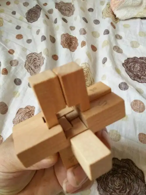 鲁班锁开锁与组装