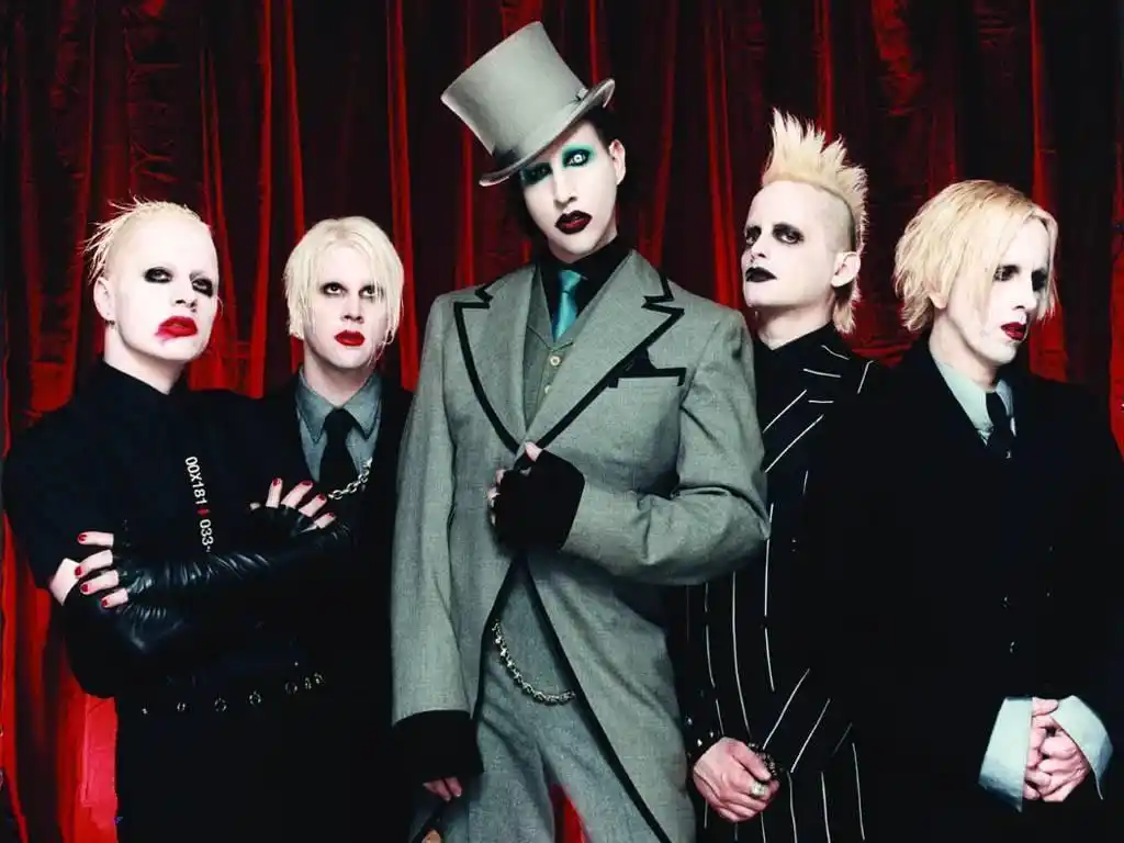 史上最离经叛道的重金属组合玛丽莲·曼森桌面壁纸