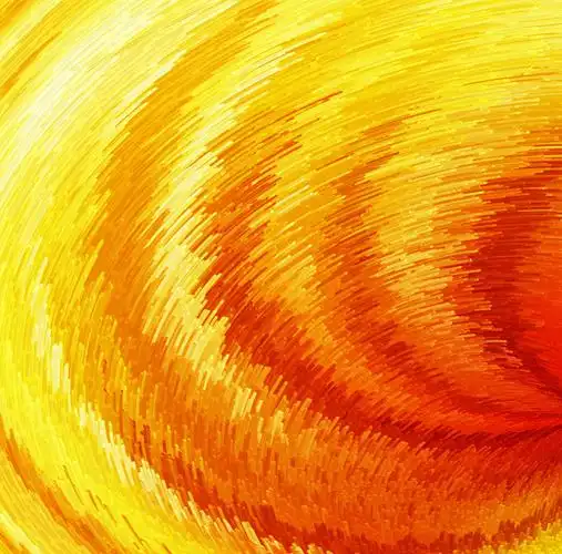 时尚橙色黄色不规则渐变海报背景素材