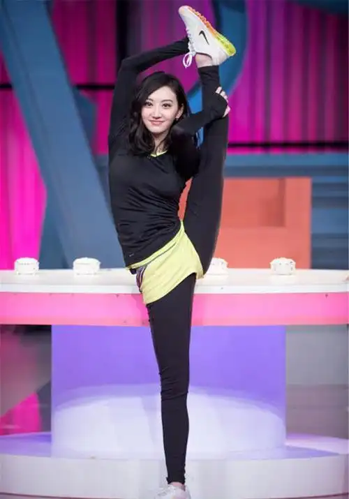 女明星一字马看呆众人!景甜和刘亦菲都是高手