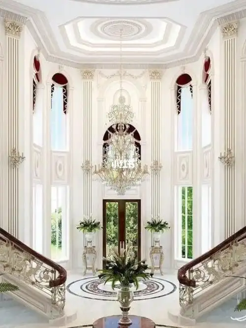 法式大别墅中空设计