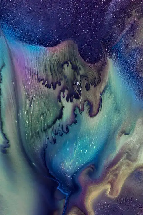 宇宙,混沌,极光