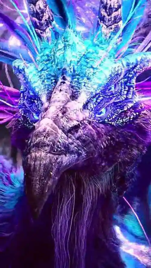 你想象的凤凰是什么样的?这样霸气的凤凰,你喜欢吗?