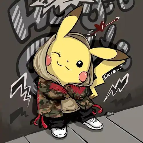 皮卡丘头像帅气图片