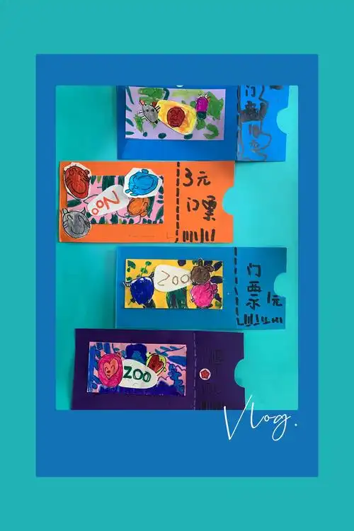 乐画画室—暑假幼儿绘画班剪影《动物园》